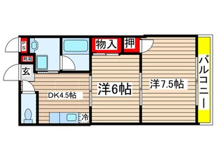 切戸曽七ハオスの物件間取画像